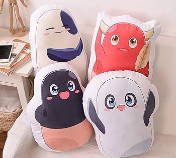 Amazon.co.jp: はたらく細胞 クッション 抱き枕 乳酸菌 にゅ
